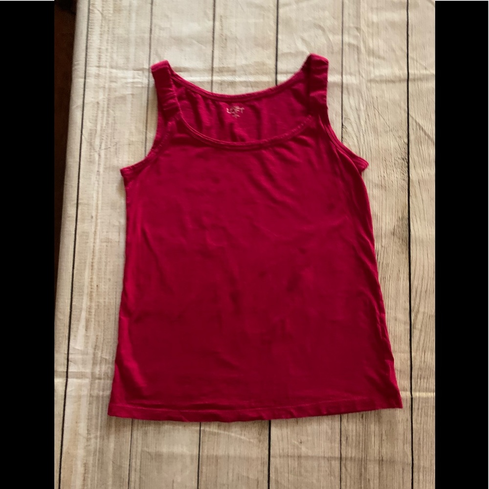 LOFT magenta tank top